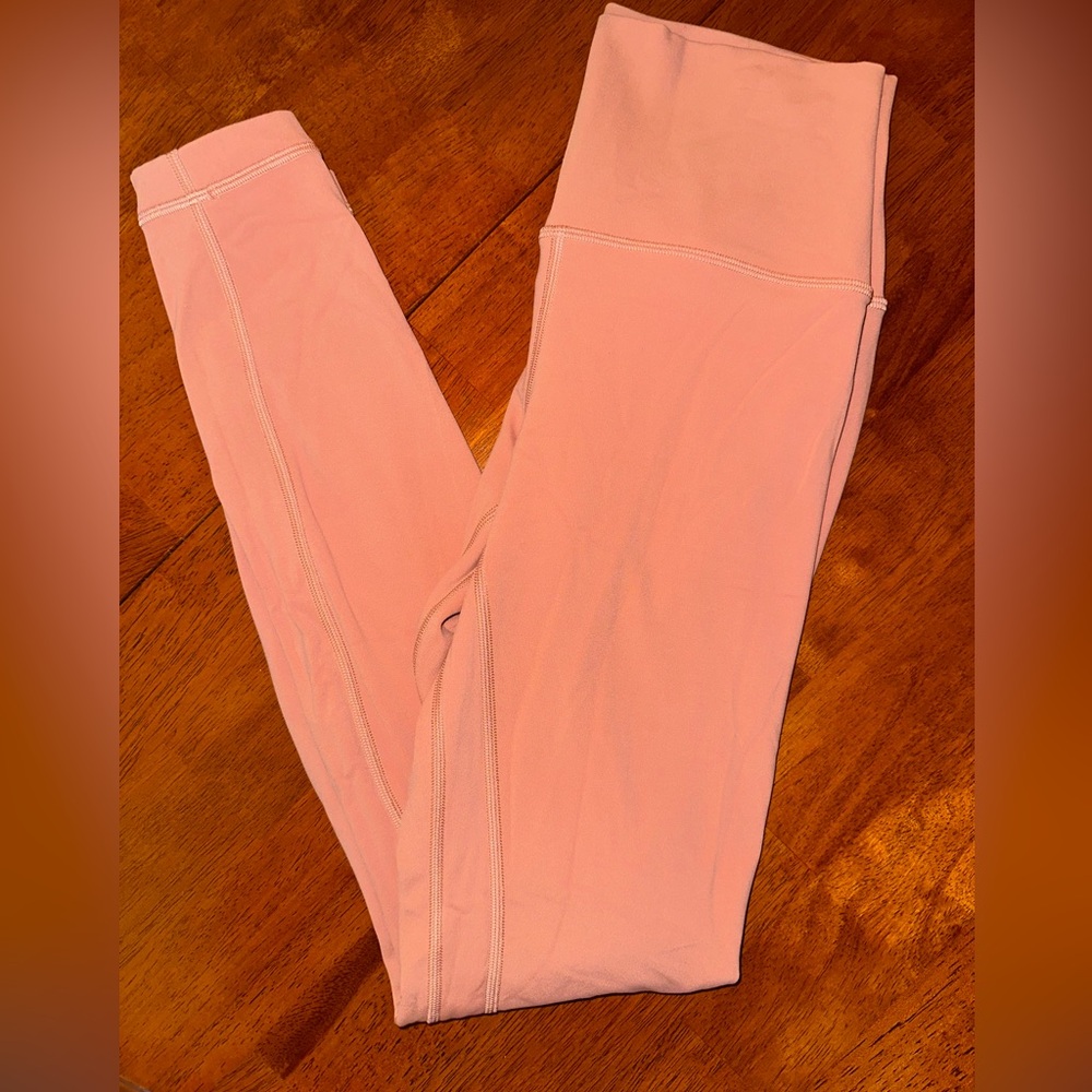 Lululemon Align High Rise Pant 28” Color: Peach Bellini